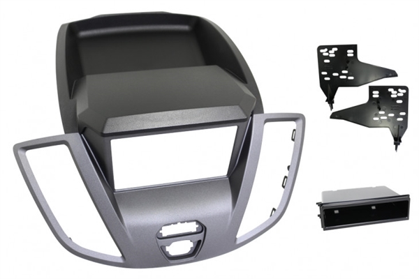 DOBBEL DIN RAMME FORD TRANSIT (V363)2015> ANTRAZIT