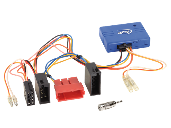 ISO/CAN-BUS KIT MERCEDES ISO  (FM-RADIO/TÆNDNING/LYS/BAK-GEAR/SPEED)