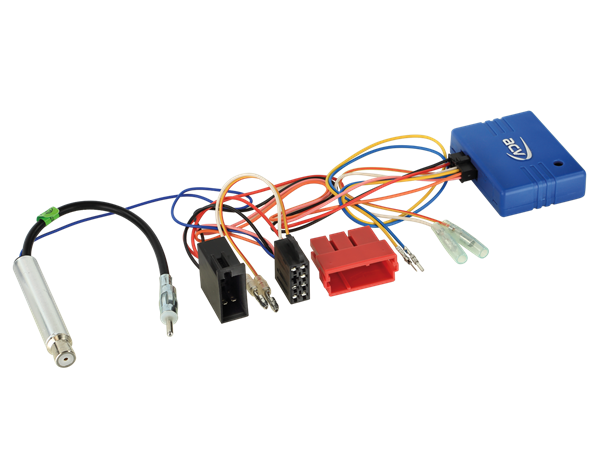 ISO/CAN-BUS KIT AUDI ISO U/FORSTÆRKER (FM-RADIO/TÆNDNING/LYS/BAK-GEAR/SPEED)