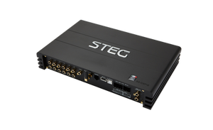 STEG SS-DSP12 FORSTÆRKER MED DSP (12 DSP. 12 KANAL FORSTÆRKER. 12 RCA OUTPUT) OTG/DIGITAL/BT