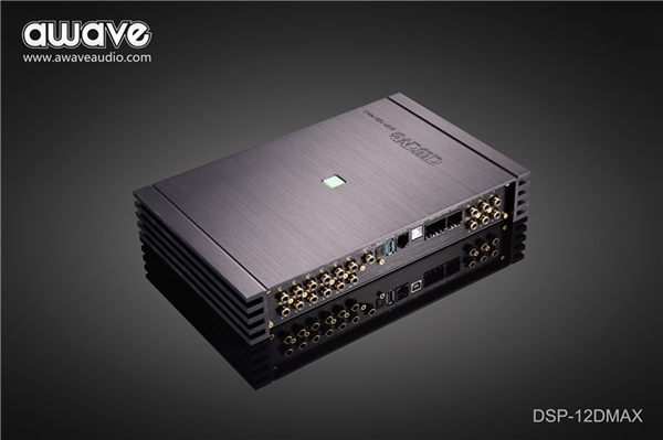 AWAVE DSP-12DMAX FORSTÆRKER MED DSP (12 DSP. 12 KANAL FORSTÆRKER. 12 RCA OUTPUT)