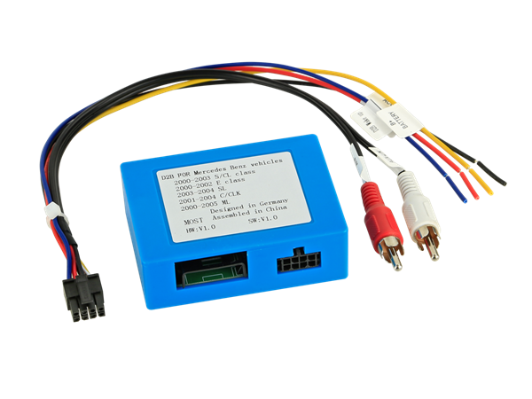 AKTIV SYSTEM ADAPTER MERCEDES RCA TIL D2B