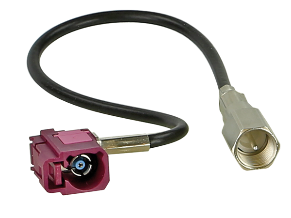 ANTENNENADAPTOR FAKRA (D) 90GR HUN - FME HAN STIK