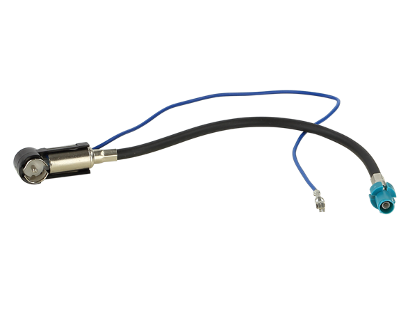 PRO FAKRA (HAN)TIL ISO (HAN)12V PHANTOM ANTENNE ADAPTOR (LOW PROFILE)