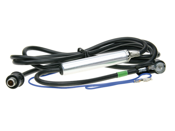 RAST (HAN) TIL ISO (HAN) 12V PHANTOM ANTENNE ADAPTOR (STIK I A-STOLPE)