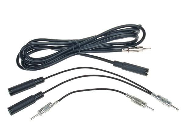 Y-KABEL/FORLÆNGERSÆT 2 X DIN HUN TIL DIN HAN