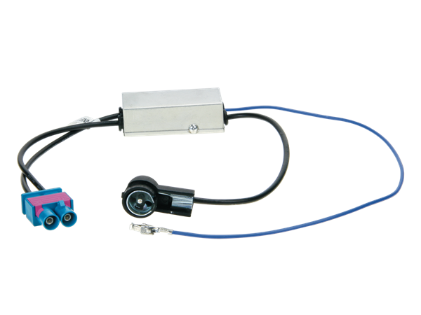 PRO DOBBEL FAKRA (HAN) TIL ISO (HAN) 12V PHANTOM ADAPTER