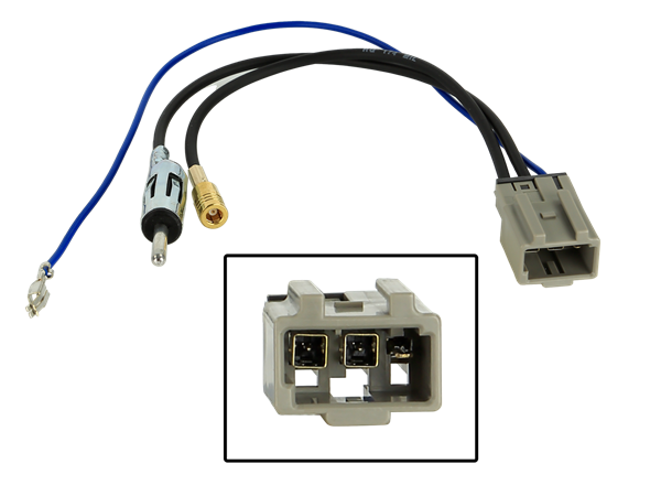 ANTENNENADAPTER GT 13 HUN TIL DIN HAN/SMB HUN