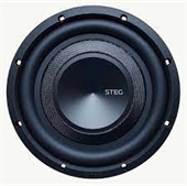STEG SQ8 2x2 OHM FLAT 8" 