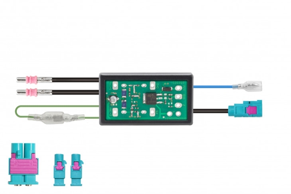 PRO DOBBELT UNI (2) FAKRA HAN TIL FAKRA HUN KIT 8,5/12V PHANTOM ADAPTOR 