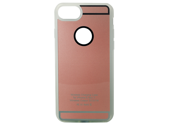 INBAY® OPLADNINGS COVER IPHONE 6/6S/7 ROSEGOLD
