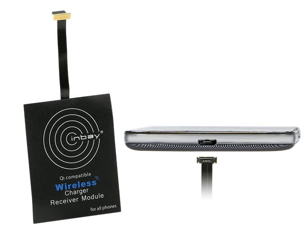 INBAY® QI RECIEVER MICRO USB NED