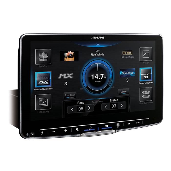 ALPINE HALO9 V2 ILX-F905D TRÅDLØS CARPLAY, ANDROID AUTO,WIFI