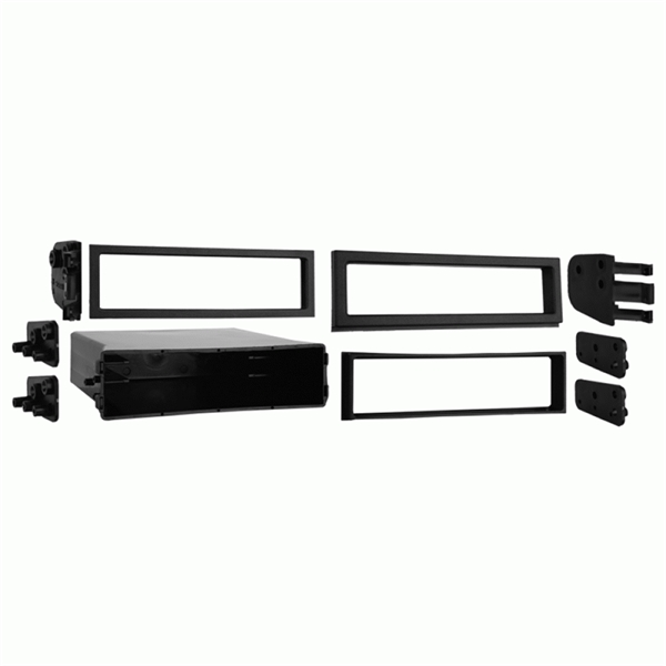 RADIORAMME 2 TIL 1 DIN DIV. CITROEN/FORD/MERCEDES/MITSUBISHI/SEAT/SKODA/SUBARU/VW