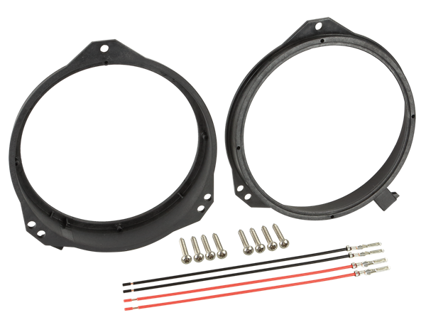 HØJTTALER RAMMER PLUG AND PLAY BMW/MB/NISSAN/OPEL/RENAULT 165MM