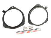 HØJTTALER RAMMER PLUG AND PLAY ALFA/DACIA/FIAT/FORD/OPEL 165MM