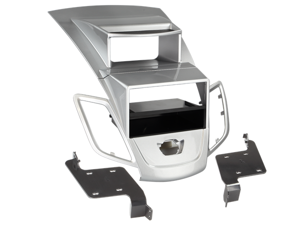 RADIORAMME FORD FIESTA MED DISPLAY 2008>,SØLV