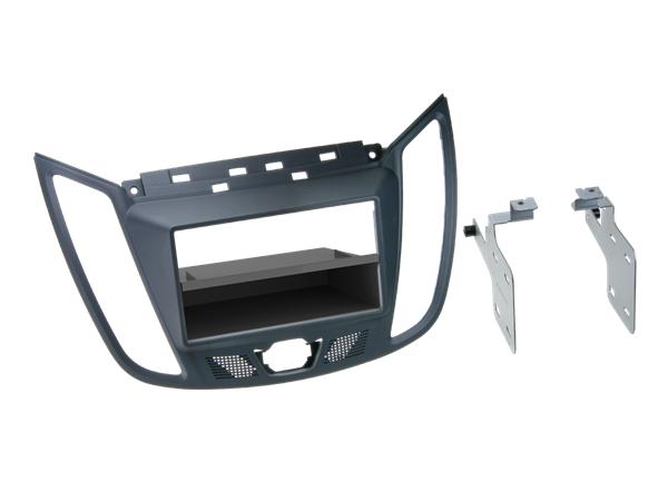 2 DIN RADIORAMME FORD C-Max 2011>, Kuga 2013> MØRKEGRÅ
