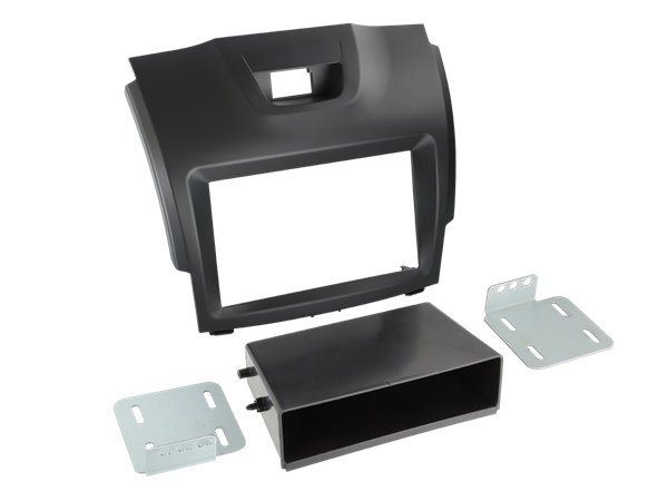 DOBBELT DIN RADIORAMME CHEVROLET, ISUZU D-MAX 2012> SORT