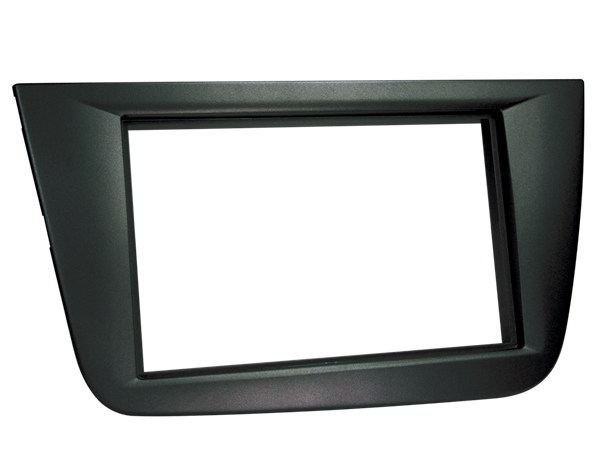 2 DIN RAMME SEAT ALTEA OG TOLEDO 05> SORT