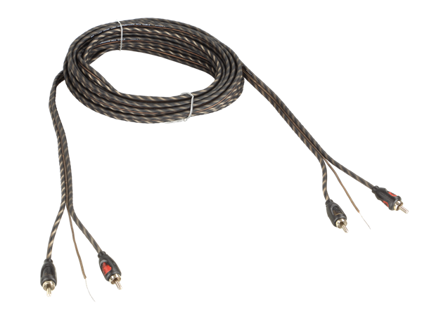 ACV TYRO 2 KANAL 500CM RCA KABEL MED REMOTE