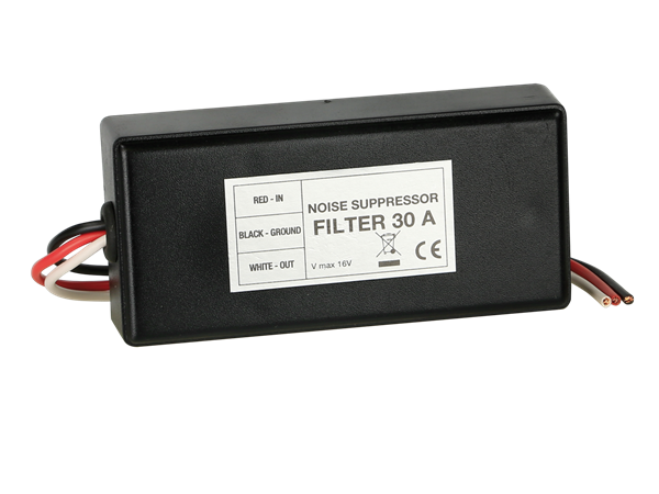 STØJFILTER TIL POWERKABEL 30A