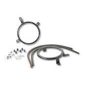 HØJTT.RAM. MERCEDES W170 FRONT 165 MM.