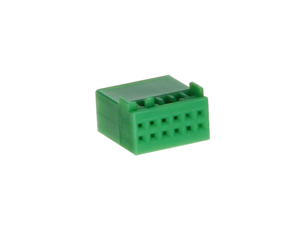 QUAD LOCK GRØN INDER STIK 12 POLET. Uden kontakter