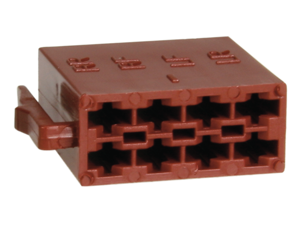 8 POLET ISO HUN TIL HØJTTALERE, UDEN KONTAKTER