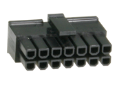 MOLEX MICROFIT HUN 14 PIN UDEN KONTAKTER