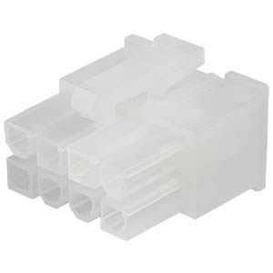 MOLEX HUN 8 PIN. UDEN KONTAKTER