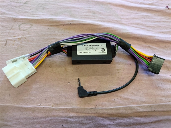 PIONEER RAT INTERFACE TIL SUBARU XV 2012 > TIL ÆLDRE PIONEER NAVI RADIO