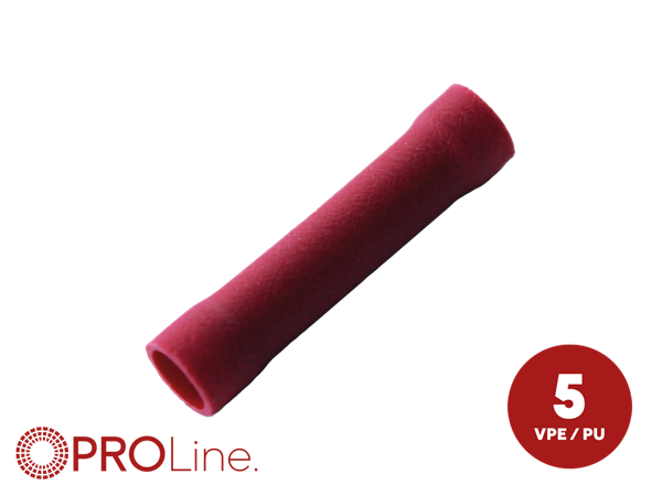 KABELSAMLER RØD 0,5-1,5MM² 5 STK I BLISTER