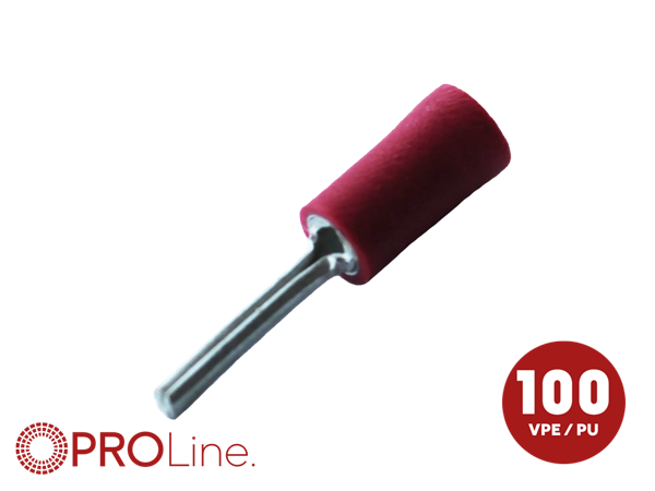 STIFT KABELSKO RØD 0,5-1,5MM² (100 STK)