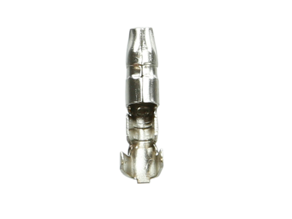 UISOLERET RUNDSTIK HAN 4MM