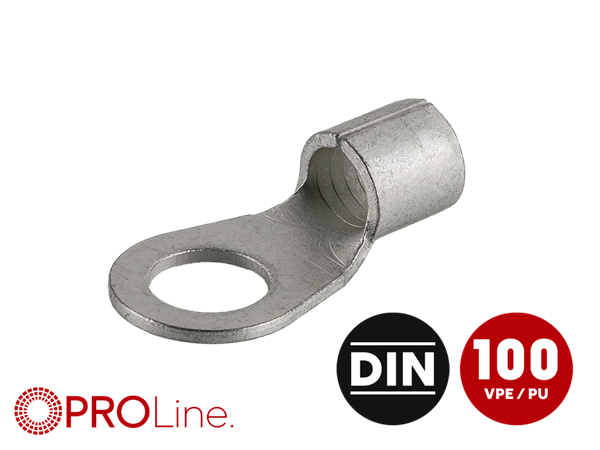 RINGKABELSKO 25 MM² M10 FORTINNET KOBBER (100 STK. I POSE)