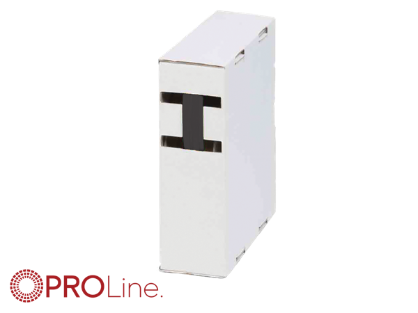 SORT KRYMPEFLEX Ø 1,5mm 2:1 15 meter