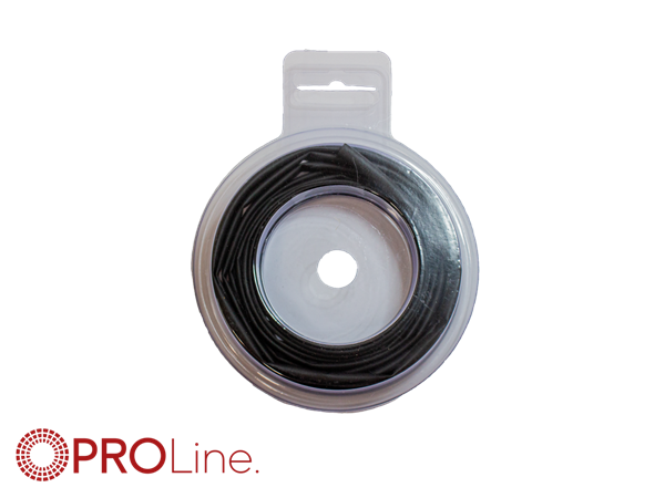 SORT KRYMPEFLEX Ø 5,0mm 2:1 2 METER I BLISTER