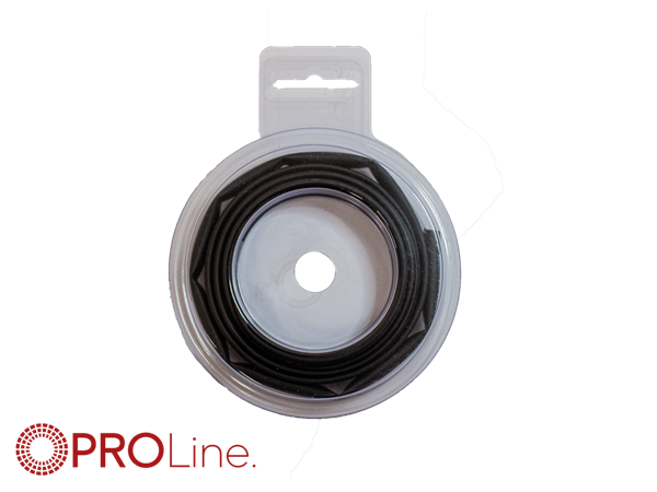 SORT KRYMPEFLEX Ø 6,5mm 2 METER I BLISTER