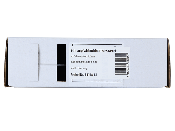 TRANSPARANT KRYMPEFLEX Ø 1,2mm  15 meter