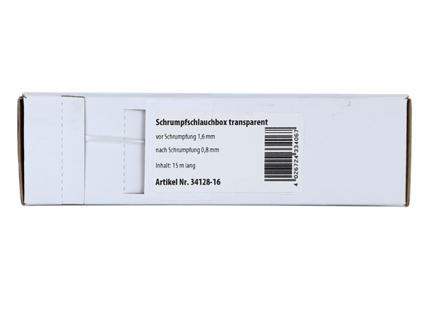 TRANSPARANT KRYMPEFLEX Ø 1,6mm  15 meter