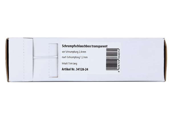 TRANSPARANT KRYMPEFLEX Ø 2,4mm  15 meter