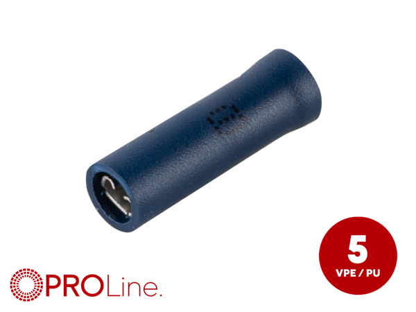 KABELSKO 2,8MM HUN FULD ISOLERET 1,5-2,5MM² 5 STK I BLISTER