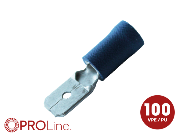KABELSKO 4,8MM BLÅ HAN 1,5-2,5MM² 100 STK