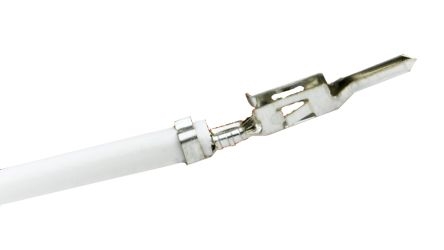 MOLEX HAN PIN MED 10CM HVID LEDNING MONTERET