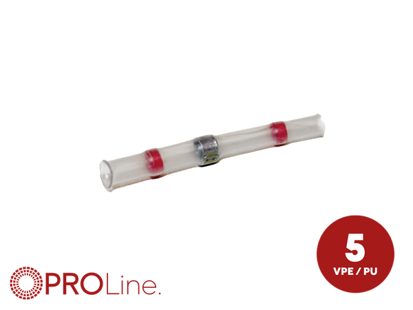 VARME LODDE KABELSAMLER RØD 0,8-2,0MM² 5 STK I BLISTER