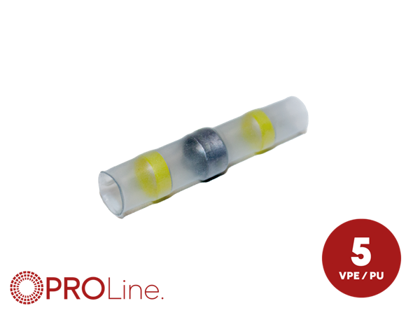 VARME LODDE KABELSAMLER GUL 4,0-6,0MM² 5 STK I BLISTER