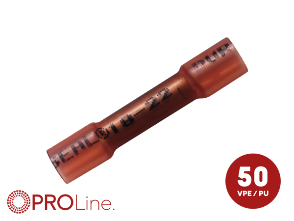 KABELSAMLER RØD 0,5-1,5MM² 50 STK (DURASEAL VARMEKRYMP)