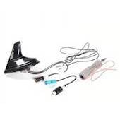 Shark Antenne AM/FM aktiv, Piano sort