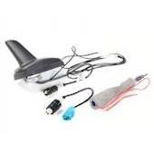 Shark Antenne AM/FM aktiv, Mat sort